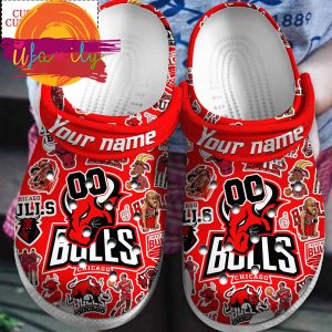 Footwearmerch Chicago Bulls NBA Sport Crocs Clogs Crocband Shoes Custom Name For Men Women and Kids Footwearmerch 1 79 11zon