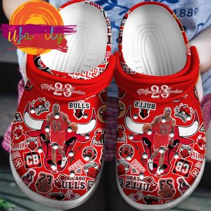 Footwearmerch Chicago Bulls NBA Sport Crocs Crocband Shoes Clogs Custom Name For Men Women and Kids Footwearmerch 1 1 11zon