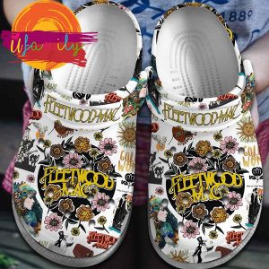 Footwearmerch Fleetwood Mac Band Music Crocs Crocband Clogs Shoes Comfortable For Men Women and Kids Footwearmerch 1 24 11zon