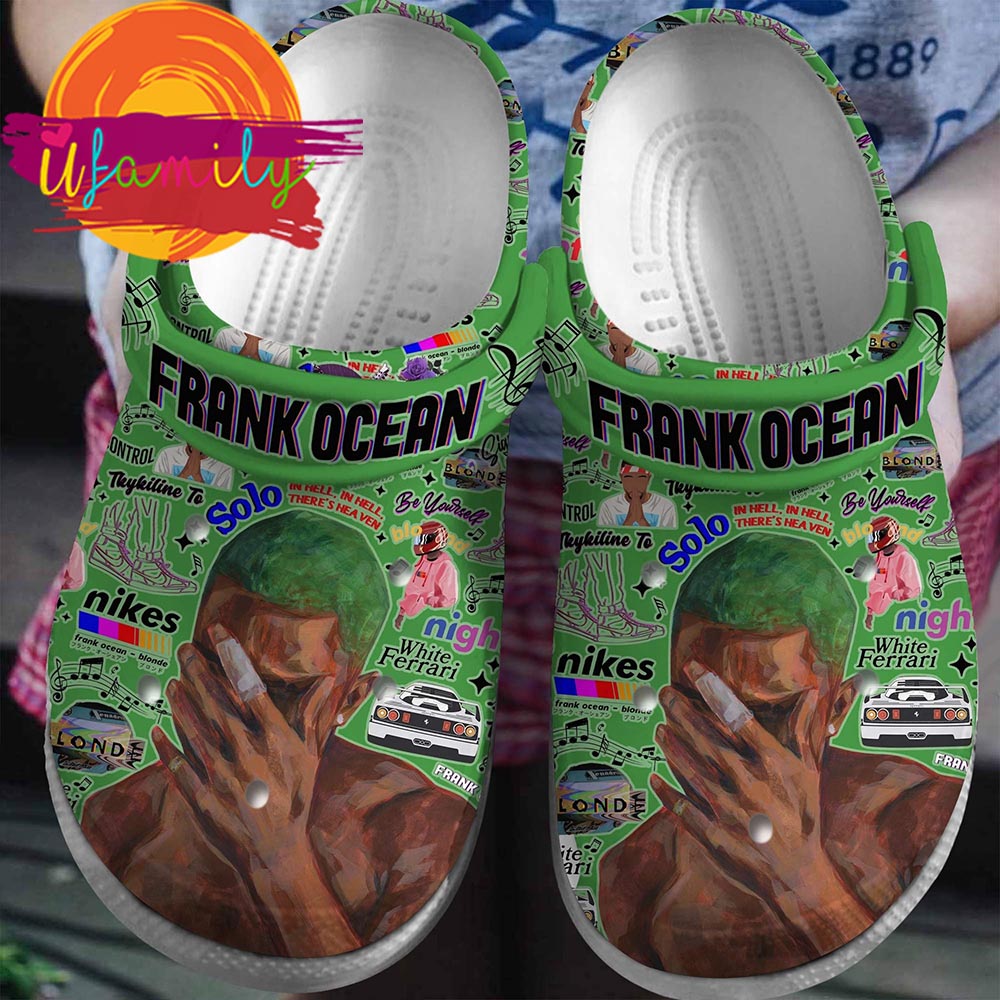 Frank Ocean Singer Music Crocs Crocband Clogs Shoes