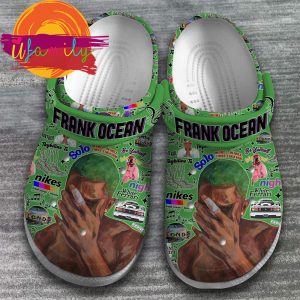 Footwearmerch Frank Ocean Singer Music Crocs Crocband Clogs Shoes Comfortable For Men Women and Kids Footwearmerch 2 31 11zon