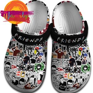Footwearmerch Friends TV Series Crocs Crocband Clogs Shoes Comfortable For Men Women and Kids Footwearmerch 2 33 11zon