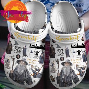 Footwearmerch Gandalf The Lord of the Rings Movie Crocs Crocband Clogs Shoes Comfortable For Men Women and Kids Footwearmerch 1 34 11zon