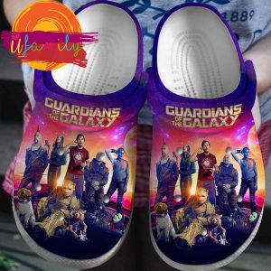 Footwearmerch Guardians of the Galaxy Movie Crocs Crocband Clogs Shoes Comfortable For Men Women and Kids Footwearmerch 1