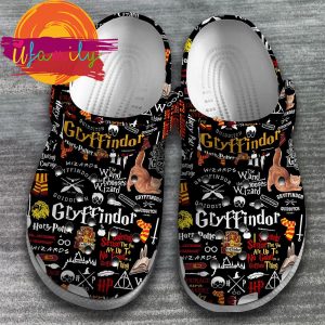 Footwearmerch Harry Potter Movie gryffindor Crocs Crocband Clogs Shoes Comfortable For Men Women and Kids Footwearmerch 2 57 11zon