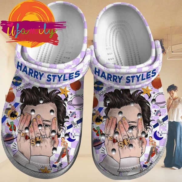 Harry Styles One Direction Band Music Crocs Crocband Clogs Shoes