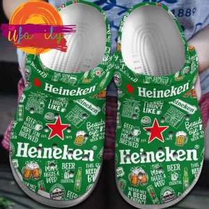 Heineken Beer Crocs Crocband Clogs Shoes