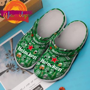 Footwearmerch Heineken Beer Crocs Crocband Clogs Shoes Comfortable For Men Women and Kids Footwearmerch 2 63 11zon