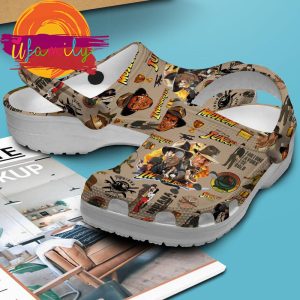 Footwearmerch Indiana Jones Movie Crocs Crocband Clogs Shoes Comfortable For Men Women and Kids Footwearmerch 3 7 11zon