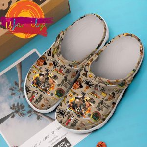 Footwearmerch Indiana Jones Movie Crocs Crocband Clogs Shoes Comfortable For Men Women and Kids Footwearmerch 4 8 11zon