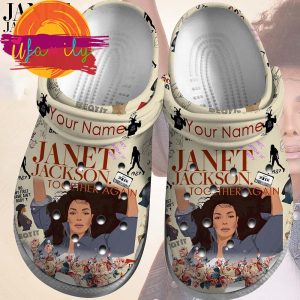 Footwearmerch Janet Jackson Singer Music Crocs Crocband Clogs Shoes Comfortable For Men Women and Kids Footwearmerch 1 16 11zon