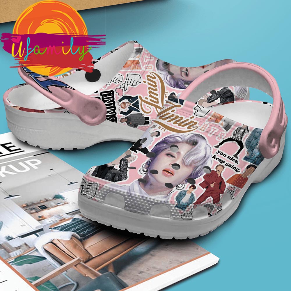 Jimin BTS Band Music Crocs Crocband Clogs Shoes
