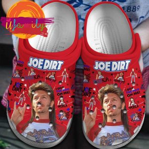 Footwearmerch Joe Dirt Movie Crocs Crocband Clogs Shoes Comfortable For Men Women and Kids Footwearmerch 1 33 11zon