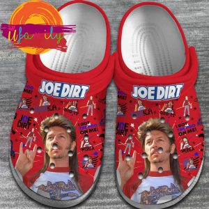 Footwearmerch Joe Dirt Movie Crocs Crocband Clogs Shoes Comfortable For Men Women and Kids Footwearmerch 2 34 11zon