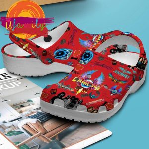 Footwearmerch Journey Rock Band Music Crocs Crocband Clogs Shoes Comfortable For Men Women and Kids Footwearmerch 3 37 11zon