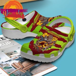 Footwearmerch Jurassic Park 30th Anniversary Movie Crocs Crocband Clogs Shoes Comfortable For Men Women and Kids Footwearmerch 3 43 11zon