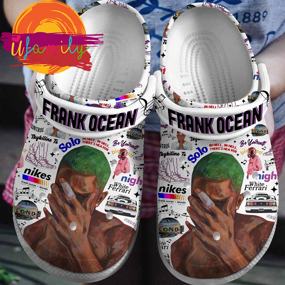 Frank Ocean Singer Music Crocs Clogs Shoes