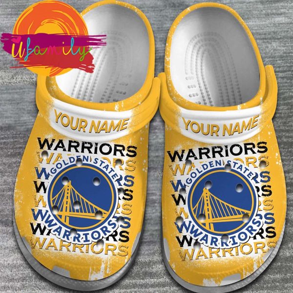 Golden State Warriors NBA Basketball Sport Crocs