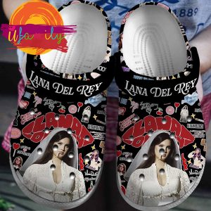 Lana Del Rey Lana Del Ray Music Crocs Crocband Clogs Shoes