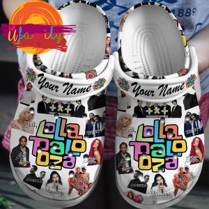 Lollapalooza Music Crocs Crocband Clogs Shoes 1