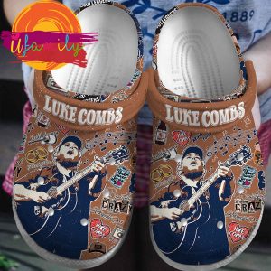 Luke Combs Singer Music Crocs 1