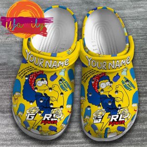 Marge Simpson Mother Day Crocs Crocband Clogs Shoes 2