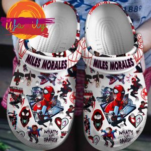 Marvel Spider Man Miles Morales Game Movie Crocs 1