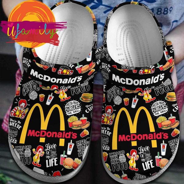 McDonald Crocs Crocband Clogs Shoes