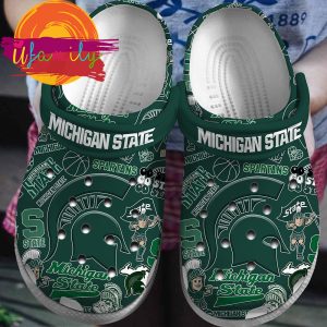 Michigan State Spartans NCAA Sport Crocs 1