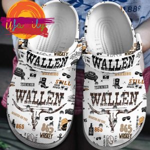 Morgan Wallen Music Crocs Crocband