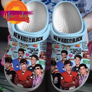 New Kids On The Block Music Crocs Crocband Clogs Shoes