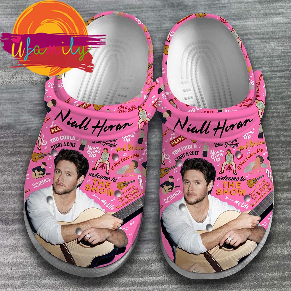 Niall Horan One Direction Band Music Crocs Crocband Clogs Shoes