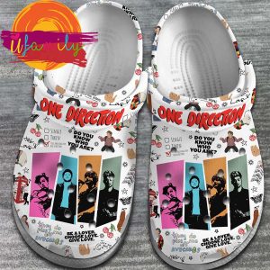 One Direction Band Music Crocs Crocband Clogs Shoes 2