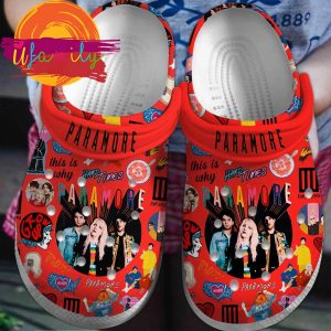 Paramore Music Band Crocs Crocband Clogs Shoes 1