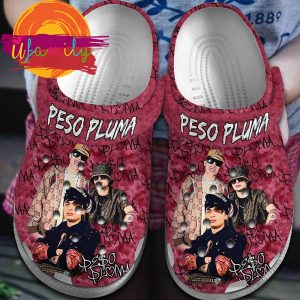 Peso Pluma Singer Music Crocs Crocband Clogs Shoes 1