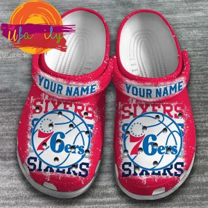 Philadelphia 76ers NBA Basketball Sport Crocs 2