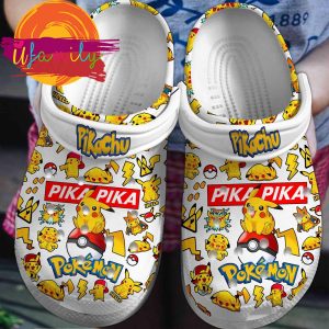 Pikachu Pokemon Crocs Shoes 1