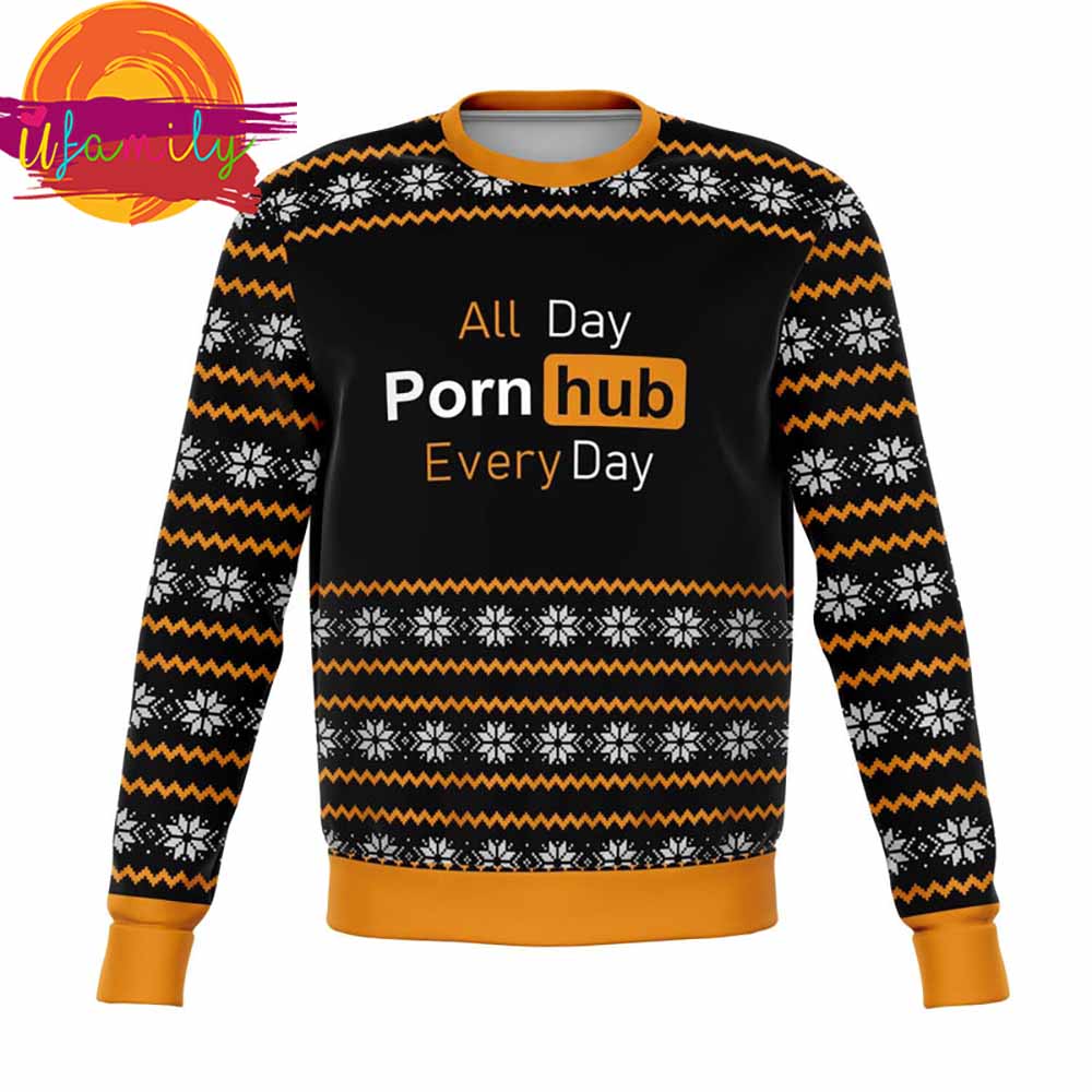 Pornhub Every Day Sweater Ugly Christmas Sweater - UFamily Gifts