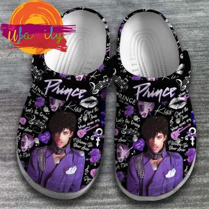 Prince Singer Music Crocs Crocband Clogs Shoes 2