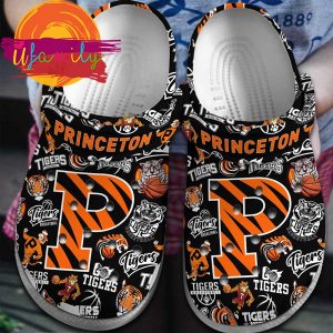 Princeton Tigers NCAA Sport Crocs Shoes 1