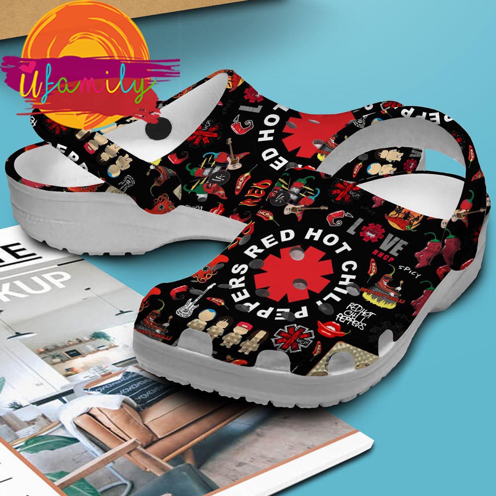 Red Hot Chili Peppers Rock Band Music Crocs Shoes
