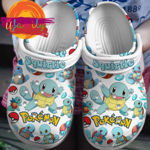 Squirtle Pokemon Crocs Shoes 1