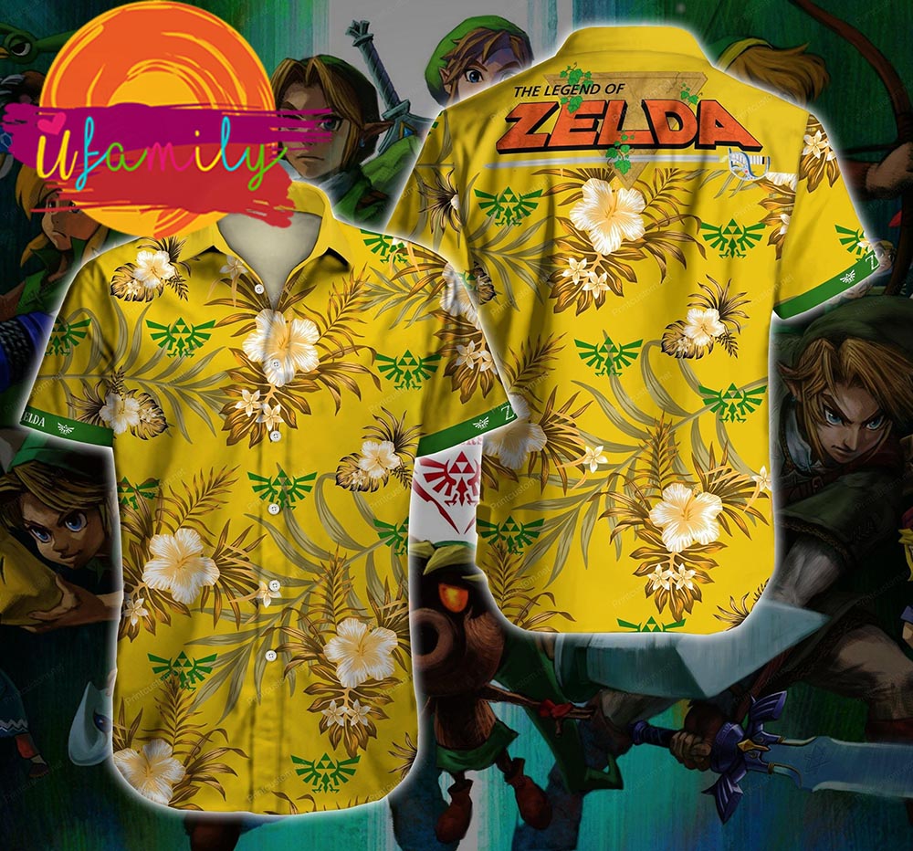The Legend Of Zelda Hawaii Shirt