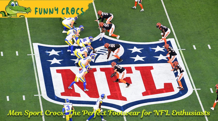 Men Sport Crocs: The Perfect Footwear for NFL Enthusiasts