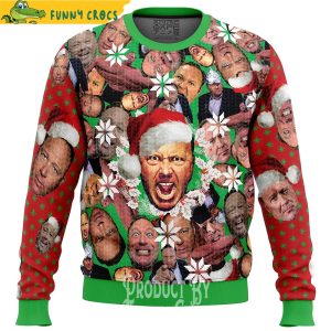 Alex Jones Ugly Christmas Sweater