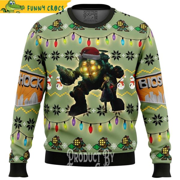 Big Daddy Bioshock Ugly Christmas Sweater