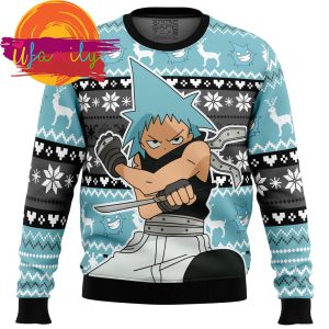 Black Star Soul Eater Ugly Christmas Sweater