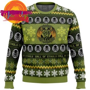 Call Of Cthulhu Board Games Ugly Christmas Sweater
