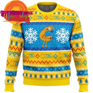CatDog Nickelodeon Ugly Christmas Sweater