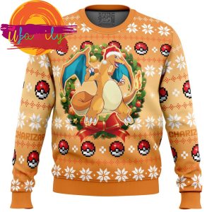 Charizard Pokemon Ugly Christmas Sweater